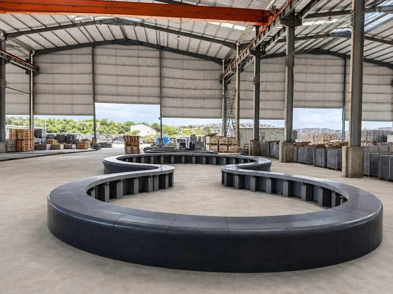 Circular Stone Plaza
