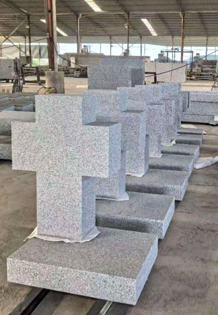 YESTONE Cambodian Grey Granite monument American Tombstone Cambodia