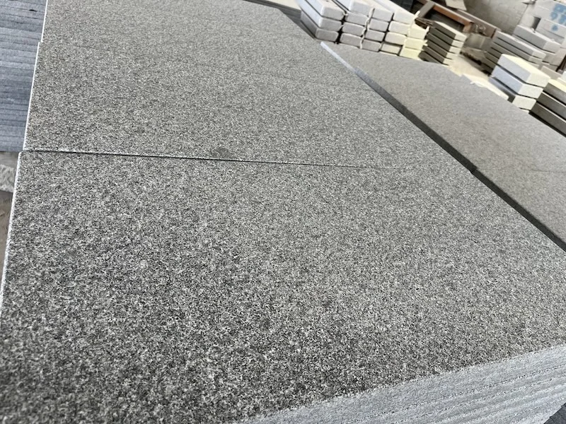G654 Flamed & Brushed Pavers