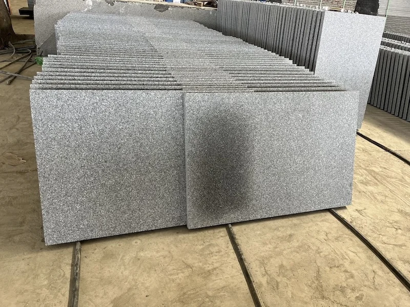 G654 Flamed Granite Pavers
