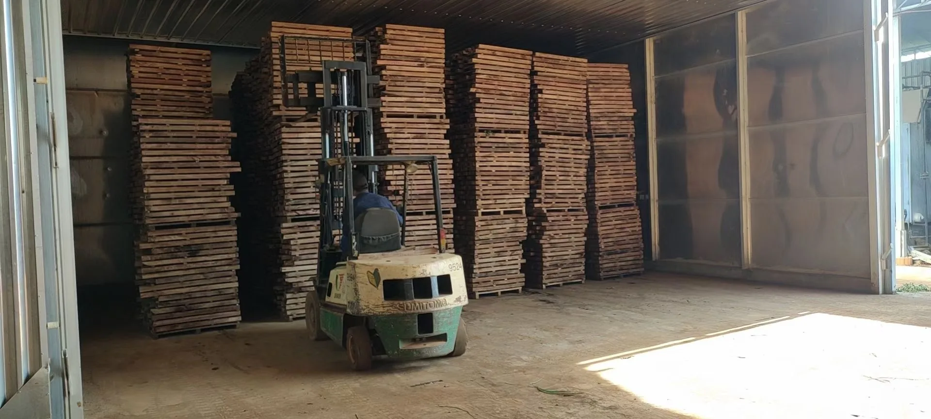 YESTONE Cambodia granite factory — Fumigation Workshop